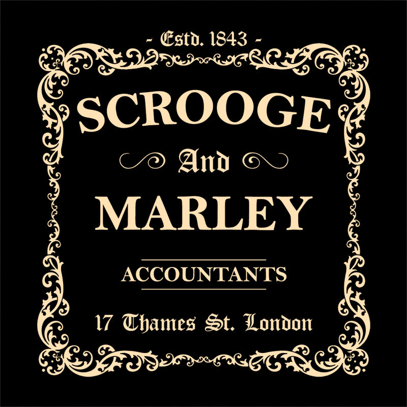Scrooge and Marley Accountants T-Shirt - FiveFingerTees