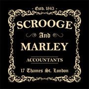 Scrooge and Marley Accountants T-Shirt - FiveFingerTees
