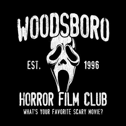 Woodsboro Horror Film Club T-Shirt - FiveFingerTees