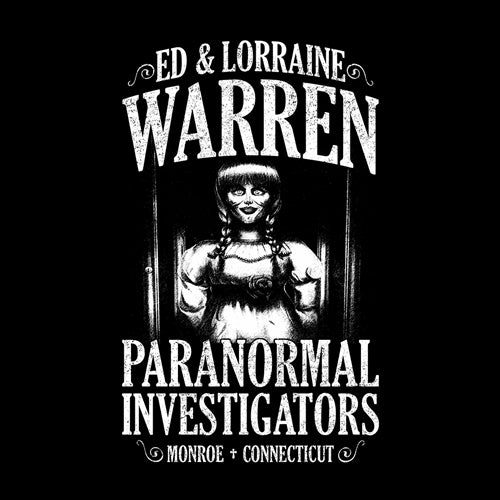 Ed & Lorraine Warren Paranormal Investigators T-Shirt - FiveFingerTees