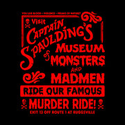 Captain Spaulding's Museum Of Monsters And Madmen T-Shirt - FiveFingerTees