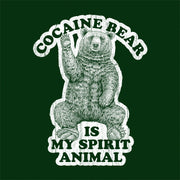 Cocaine Bear Is My Spirit Animal T-Shirt - FiveFingerTees