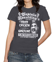 Captain Spaulding's Fried Chicken And Gasoline T-Shirt - FiveFingerTees