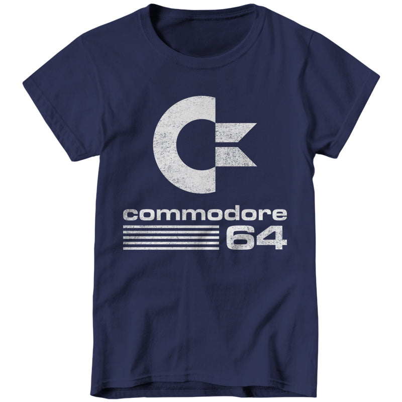 Maglietta Commodore 64 TRAKTOR - T-shirt Gaming Retrò In Nero - Cotone Morbido E Vestibilità Perfetta Per I Veri Fan