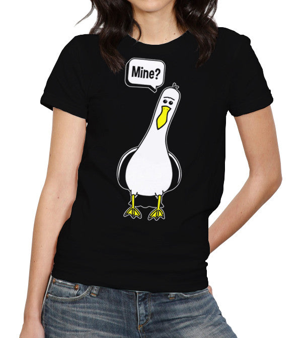 Mine? Seagulls T-Shirt - FiveFingerTees