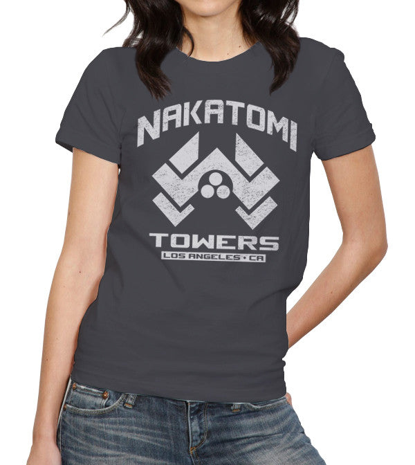 Nakatomi Towers T-Shirt - FiveFingerTees