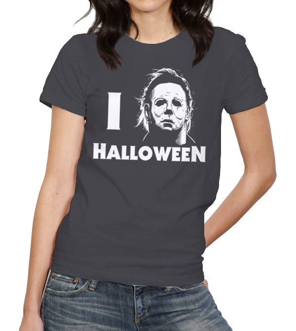 I Love Halloween T-Shirt - FiveFingerTees