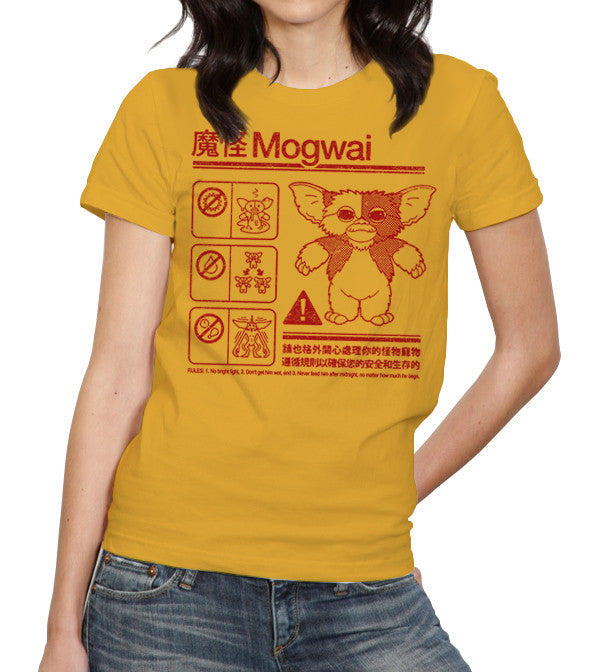 Mogwai Warning T-Shirt - FiveFingerTees