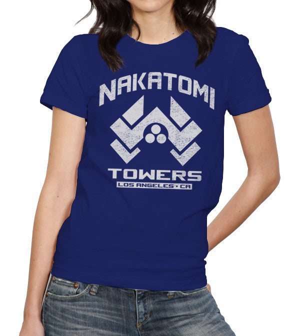 Nakatomi Towers T-Shirt - FiveFingerTees