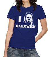 I Love Halloween T-Shirt - FiveFingerTees