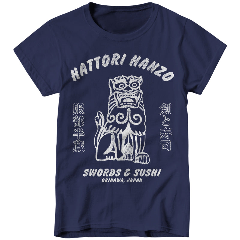 Hattori Hanzo Swords And Sushi T-Shirt