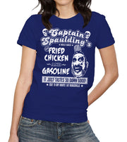 Captain Spaulding's Fried Chicken And Gasoline T-Shirt - FiveFingerTees