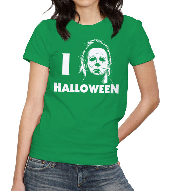 I Love Halloween T-Shirt - FiveFingerTees