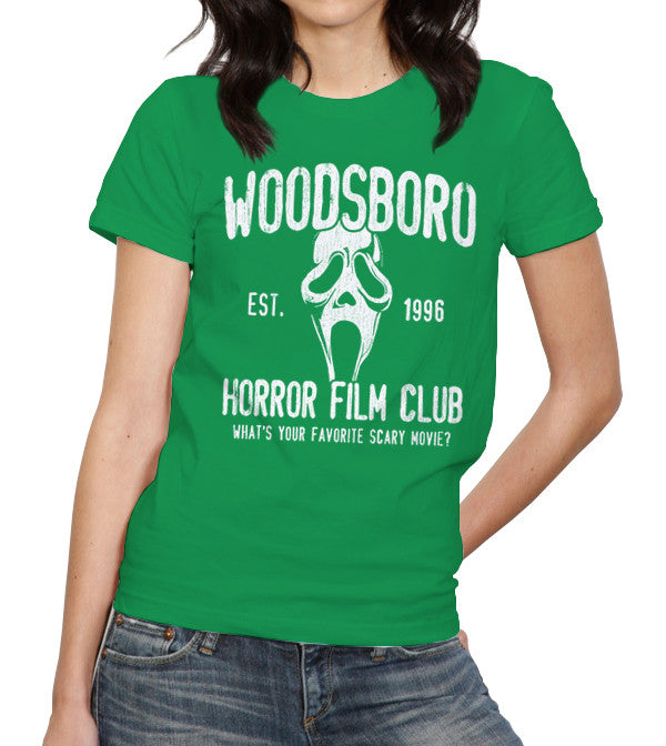Woodsboro Horror Film Club T-Shirt - FiveFingerTees
