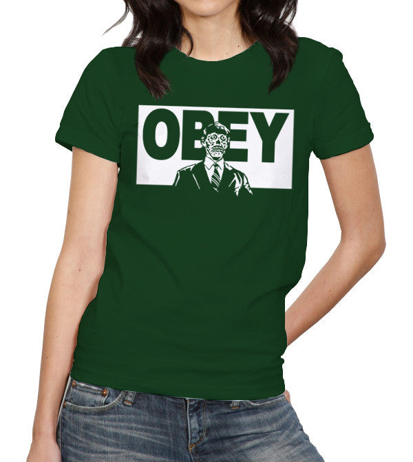 They Live Obey T-Shirt - FiveFingerTees
