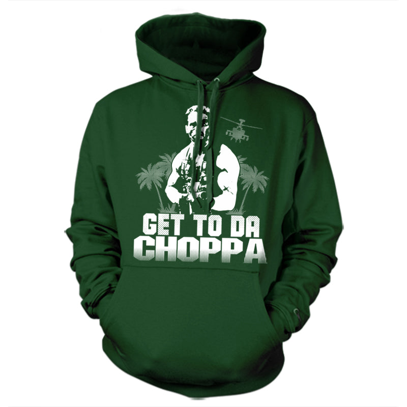 Get To Da Choppa Hoodie - FiveFingerTees