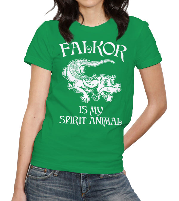 Falkor Is My Spirit Animal T-Shirt - FiveFingerTees