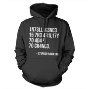 Intelligence Is The Ability To Adapt To Change Hoodie - FiveFingerTees