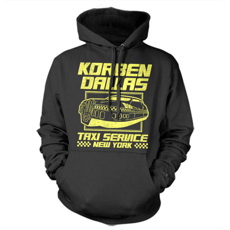 Korben Dallas Taxi Service Hoodie - FiveFingerTees