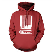 Blow Me Nintendo Cartridge Hoodie - FiveFingerTees