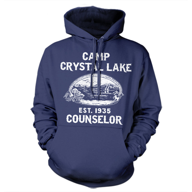 Camp Crystal Lake Hoodie - FiveFingerTees