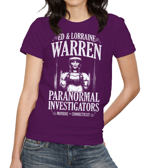 Ed & Lorraine Warren Paranormal Investigators T-Shirt - FiveFingerTees