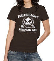 Skellington's Pumpkin Ale T-Shirt - FiveFingerTees