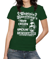 Captain Spaulding's Fried Chicken And Gasoline T-Shirt - FiveFingerTees