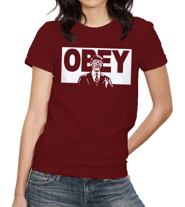 They Live Obey T-Shirt - FiveFingerTees