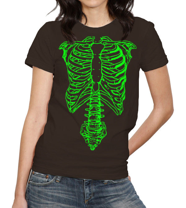 Spinal Tap Green Skeleton T-Shirt - FiveFingerTees