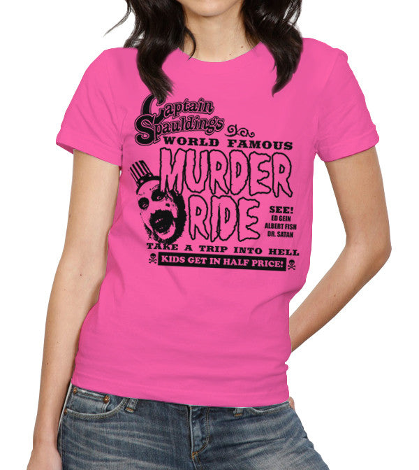 Captain Spauldings Murder Ride T-Shirt - FiveFingerTees