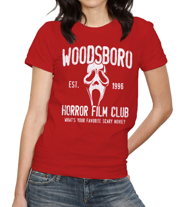 Woodsboro Horror Film Club T-Shirt - FiveFingerTees