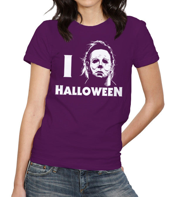 I Love Halloween T-Shirt - FiveFingerTees