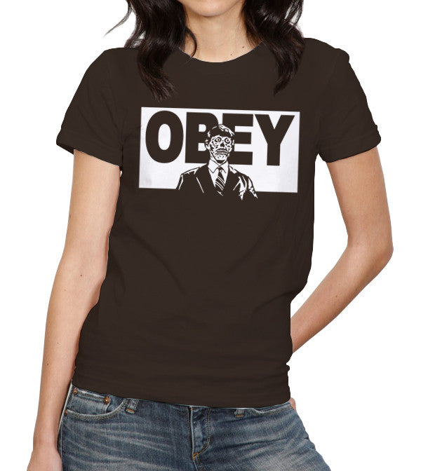 They Live Obey T-Shirt - FiveFingerTees