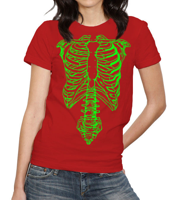 Spinal Tap Green Skeleton T-Shirt - FiveFingerTees