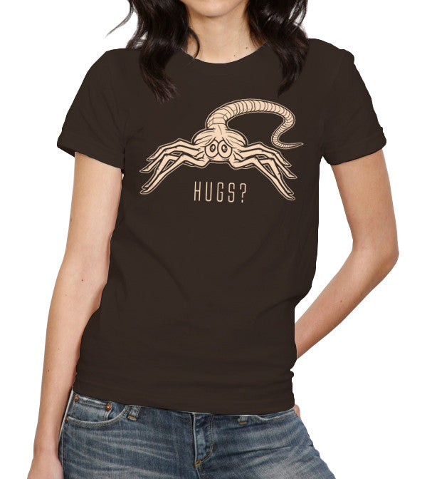 Facehugger Hugs? T-Shirt - FiveFingerTees