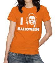 I Love Halloween T-Shirt - FiveFingerTees