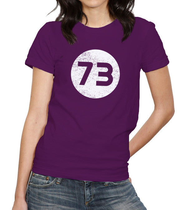 Sheldon Cooper's 73 T-Shirt - FiveFingerTees