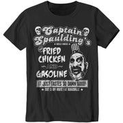 Captain Spaulding's Fried Chicken And Gasoline T-Shirt - FiveFingerTees