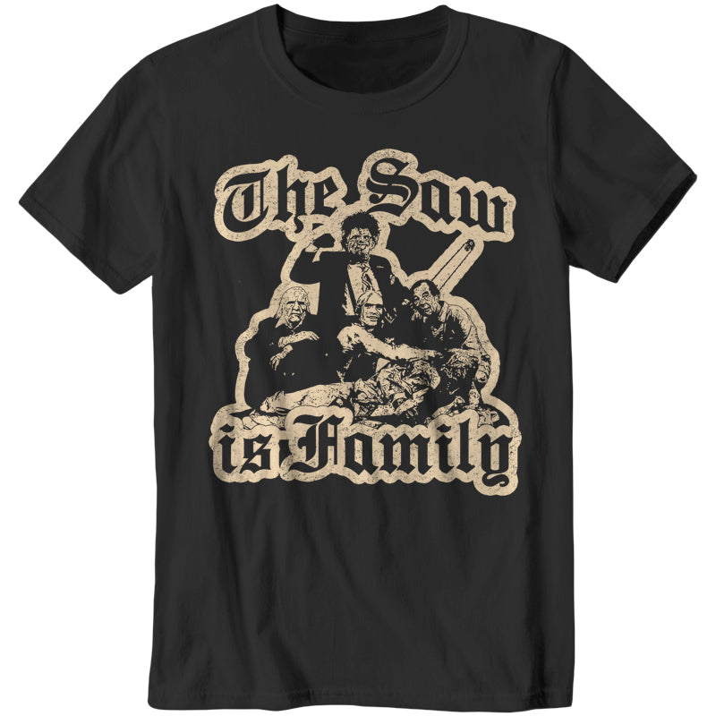 The Saw Is Family T-Shirt - FiveFingerTees