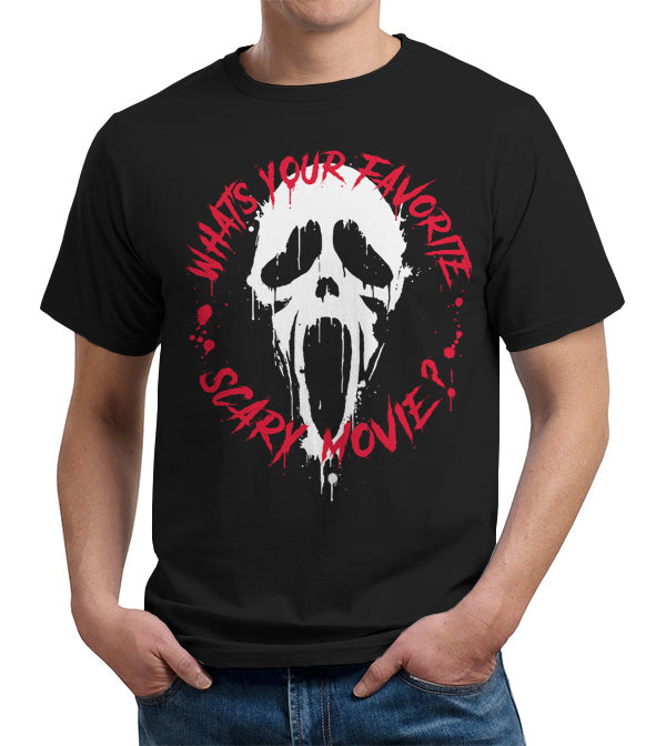 What's Your Favorite Scary Movie? T-Shirt WHOLESALE