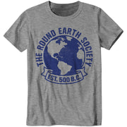 The Round Earth Society T-Shirt - FiveFingerTees