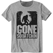Gone Squatchin T-Shirt - FiveFingerTees
