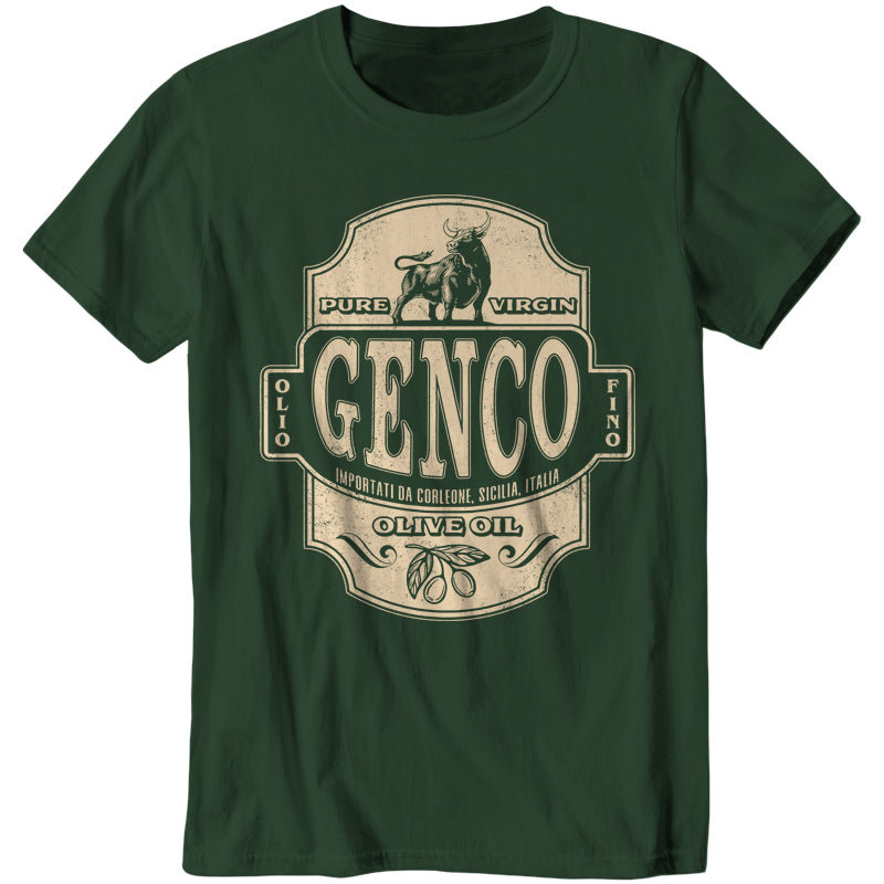 Genco Olive Oil T-Shirt - FiveFingerTees
