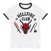 Hellfire Club Ringer T-Shirt - FiveFingerTees