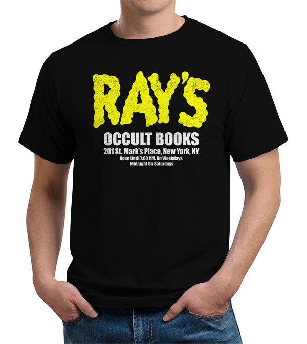 Ray's Occult Books T-Shirt - FiveFingerTees