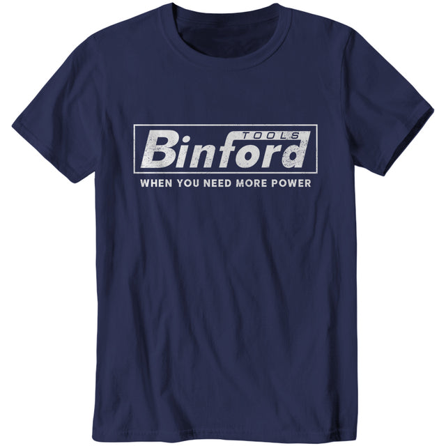 T-shirt Homme TSP Binford Tools - Noir - Taille XL - 100% Coton Peigné - Impression Haute Qualité