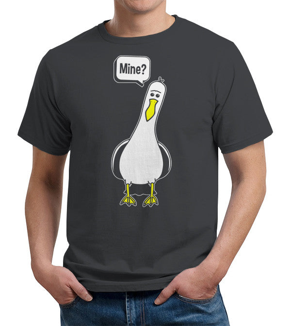 Mine? Seagulls T-Shirt - FiveFingerTees