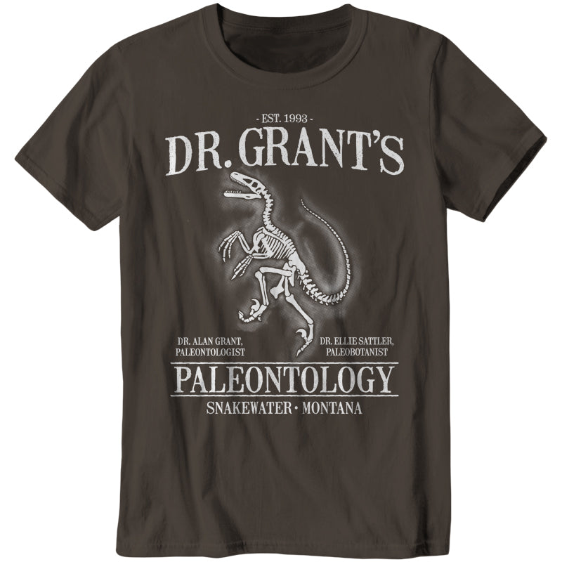 Dr. Grant's Paleontology T-Shirt - FiveFingerTees