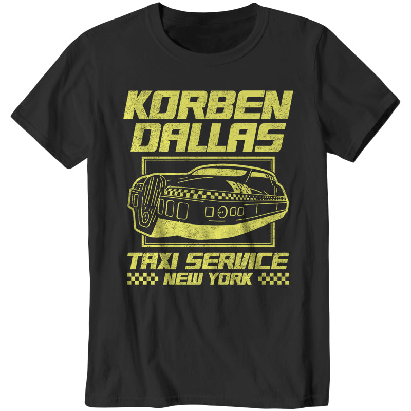 Korben Dallas Taxi Service T-Shirt - FiveFingerTees